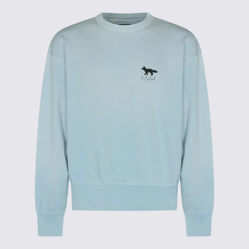 Sweaters Blu E Verdi made by MAISON KITSUNE