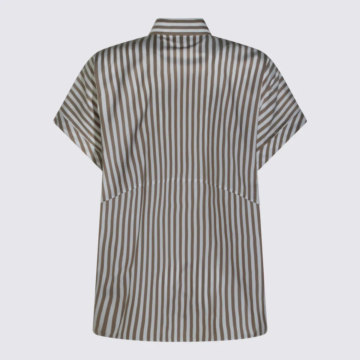 Shirts Brown/Bianco sold by Wanan Luxury product image thumbnail 2