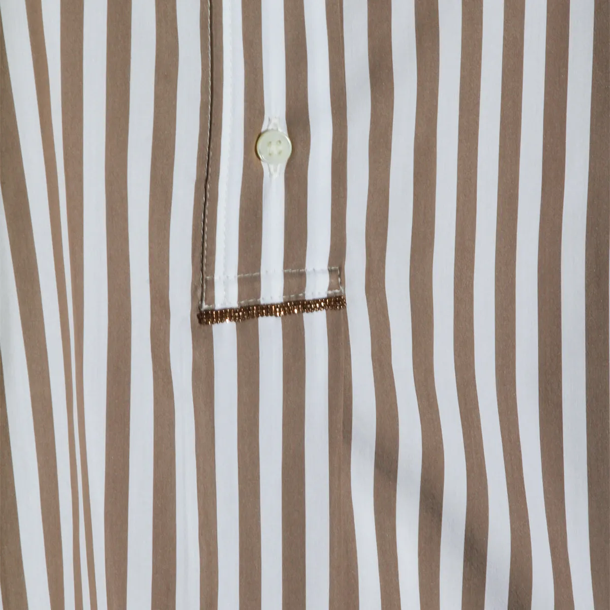 Shirts Brown/Bianco sold by Wanan Luxury product image thumbnail 2