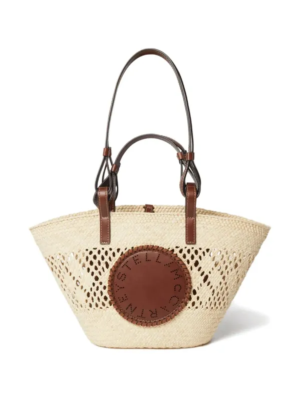 Tote Bag With Perforated Logo made by Stella McCartney