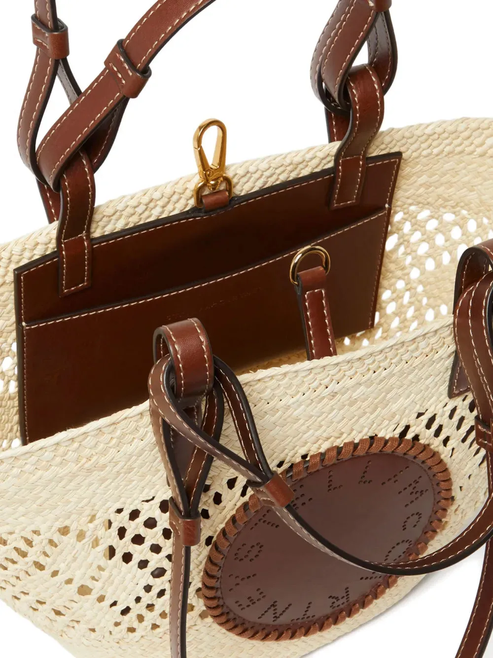 Tote Bag With Perforated Logo sold by Wanan Luxury product image thumbnail 4