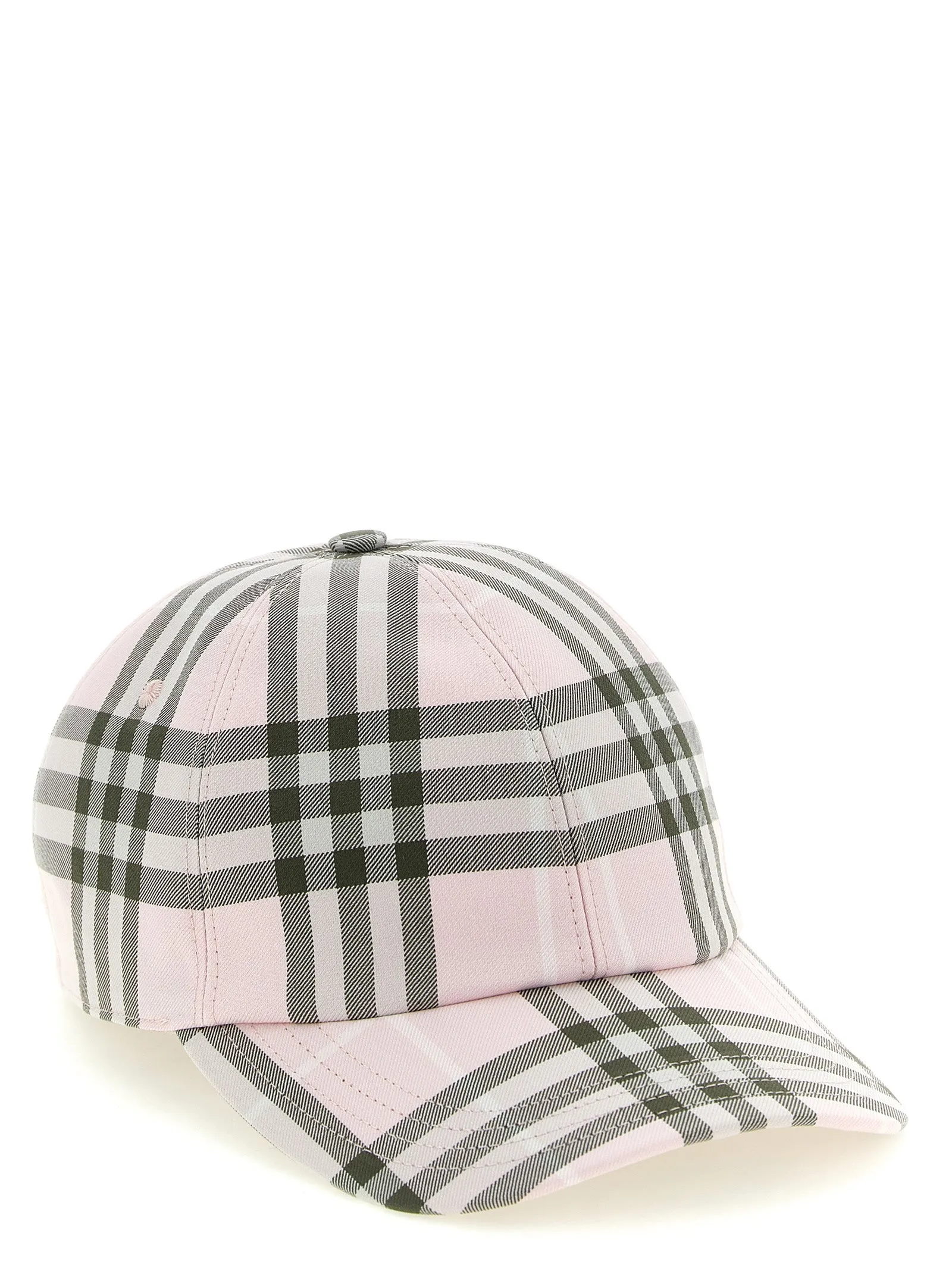 Burberry Check Cap Hats Pink sold by Wanan Luxury product image thumbnail 2