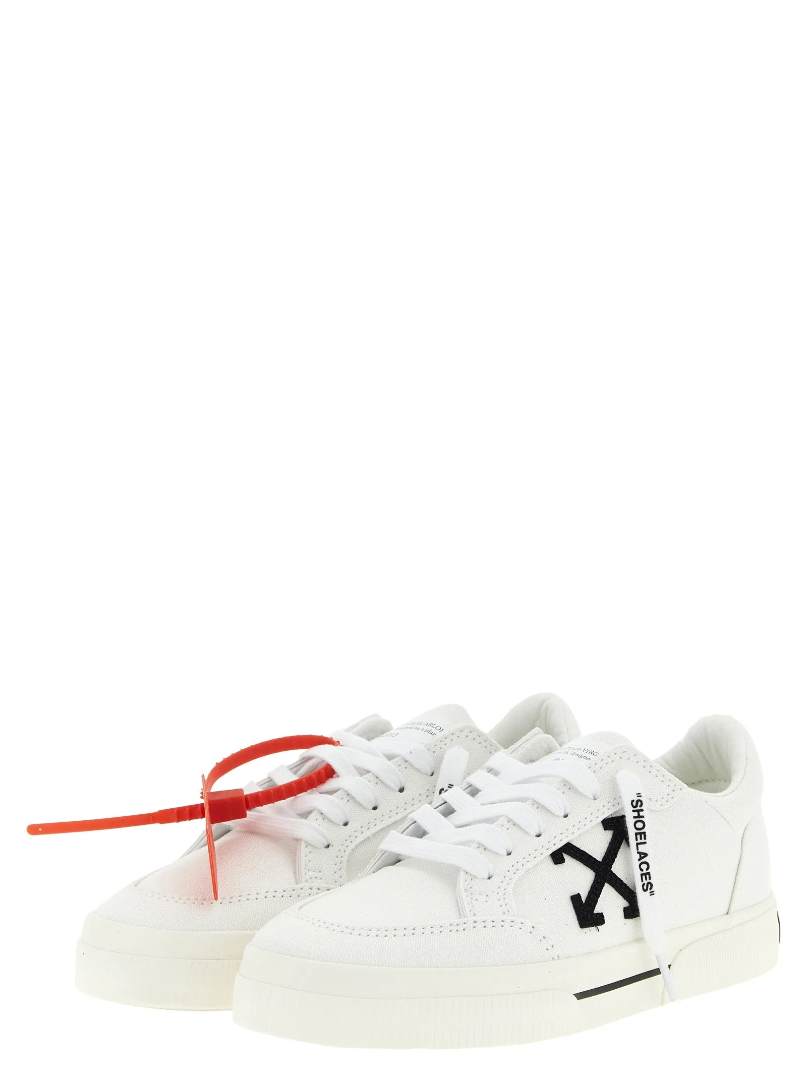 Vulcanized Sneakers White/Black sold by Wanan Luxury product image thumbnail 2