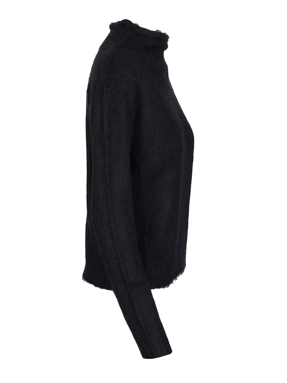 Mohair Blend Turtleneck Sweater Knitwear Blue sold by Wanan Luxury product image thumbnail 3