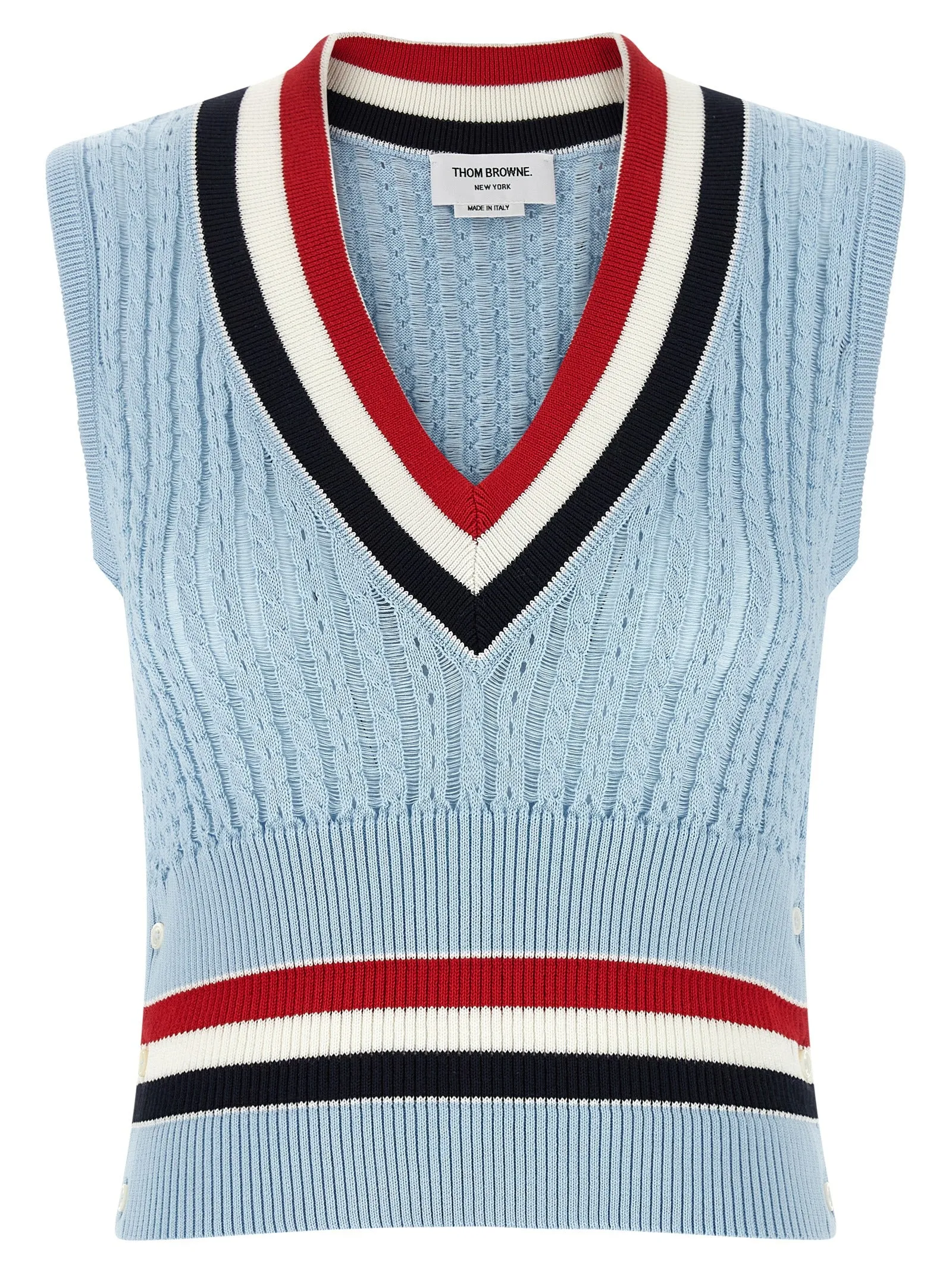 Rwb Gilet Light Blue sold by Wanan Luxury