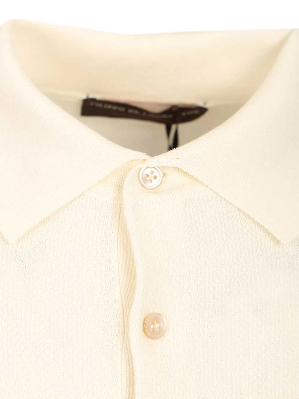 Pique Polo Shirt White sold by Wanan Luxury product image thumbnail 3