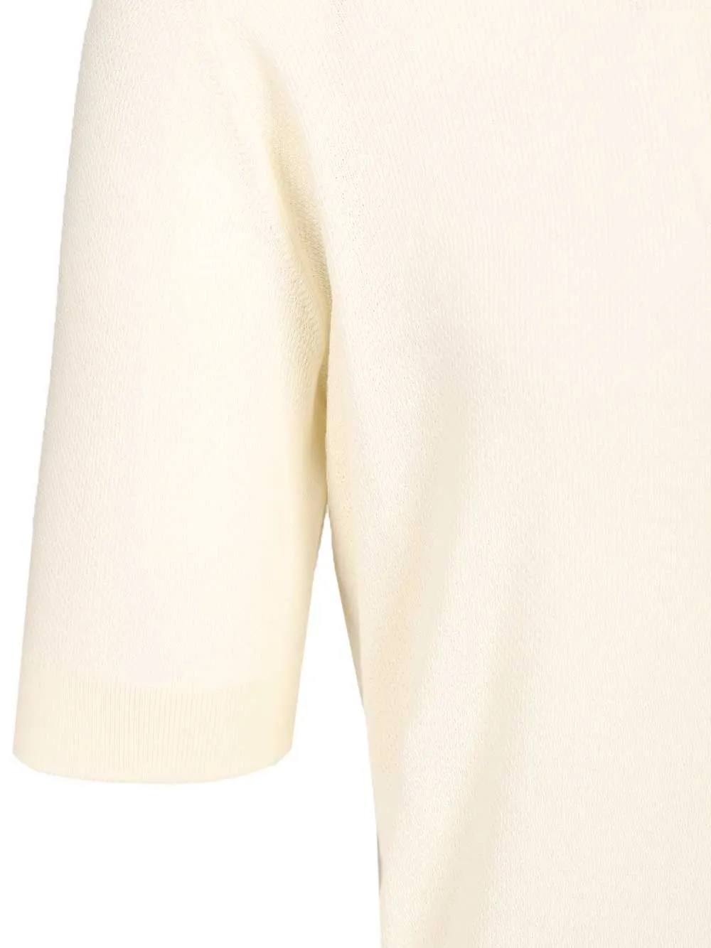 Pique Polo Shirt White sold by Wanan Luxury product image thumbnail 4