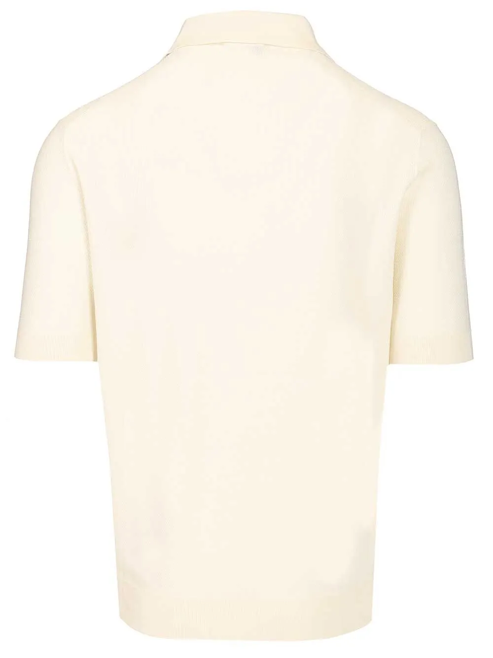 Pique Polo Shirt White sold by Wanan Luxury product image thumbnail 2