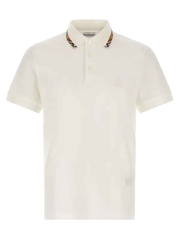Eddie Polo White made by Burberry