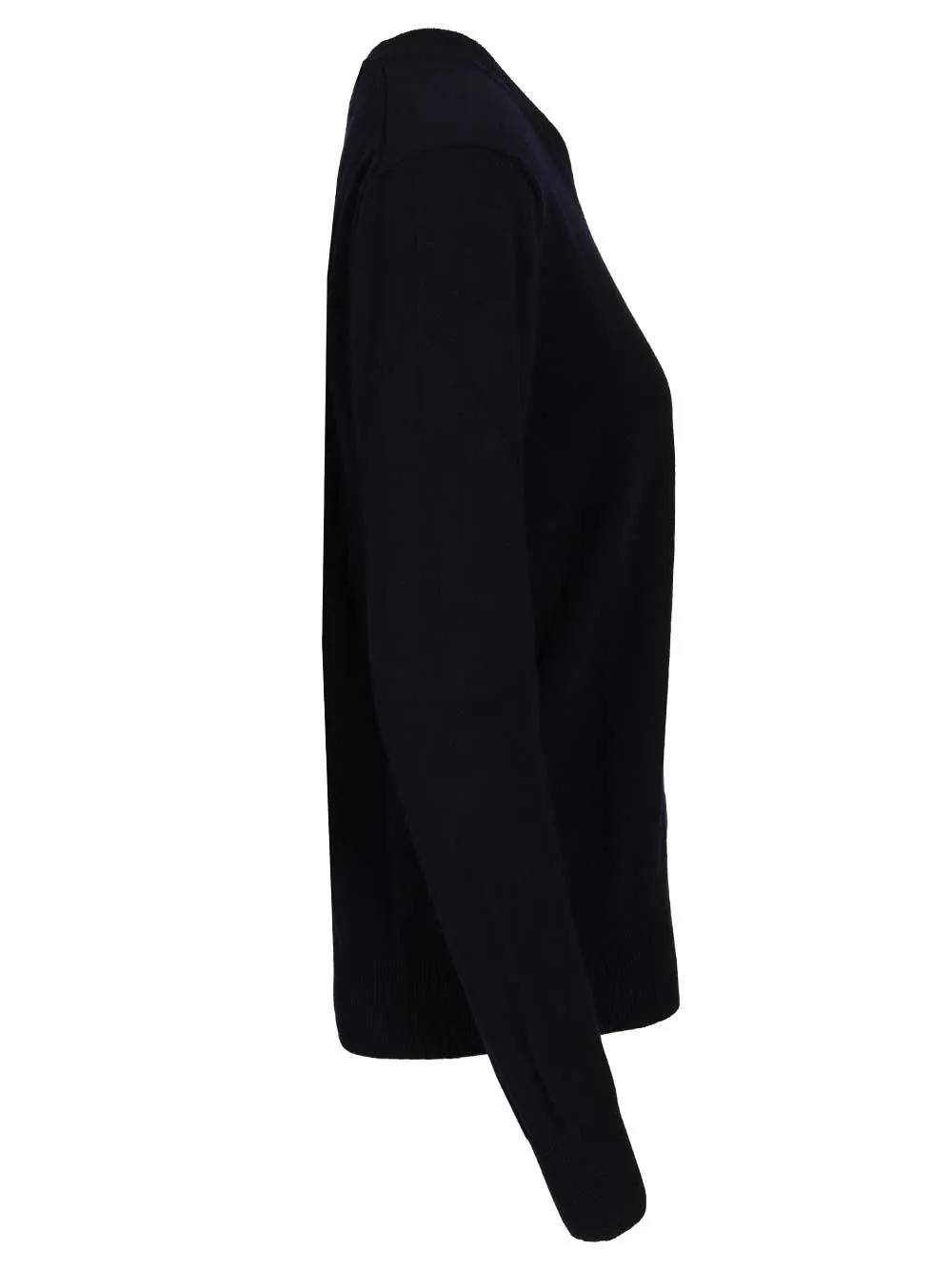 Crew Neck Wool Sweater Knitwear Blue sold by Wanan Luxury product image thumbnail 3
