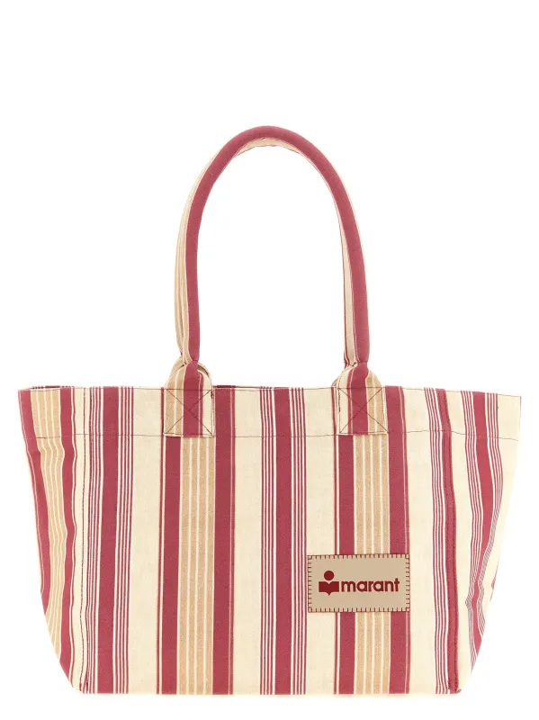 Yenky Zipped Tote Bag Red made by Isabel Marant