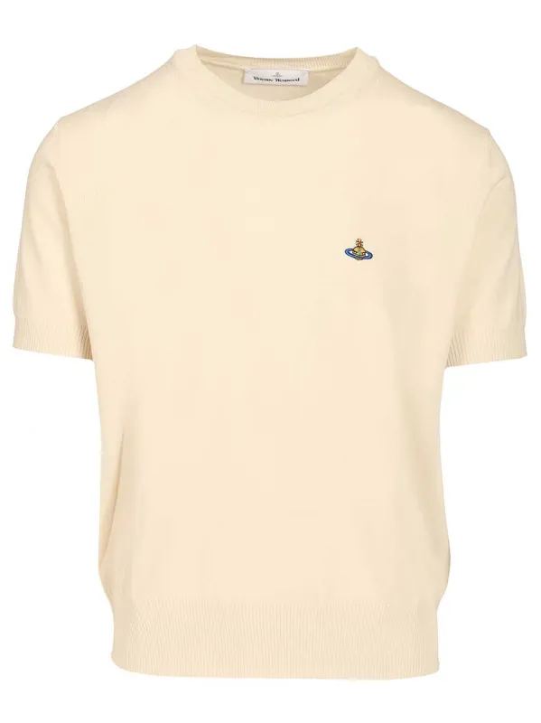 Alex Cotton Shirt T-Shirt Beige made by Vivienne Westwood
