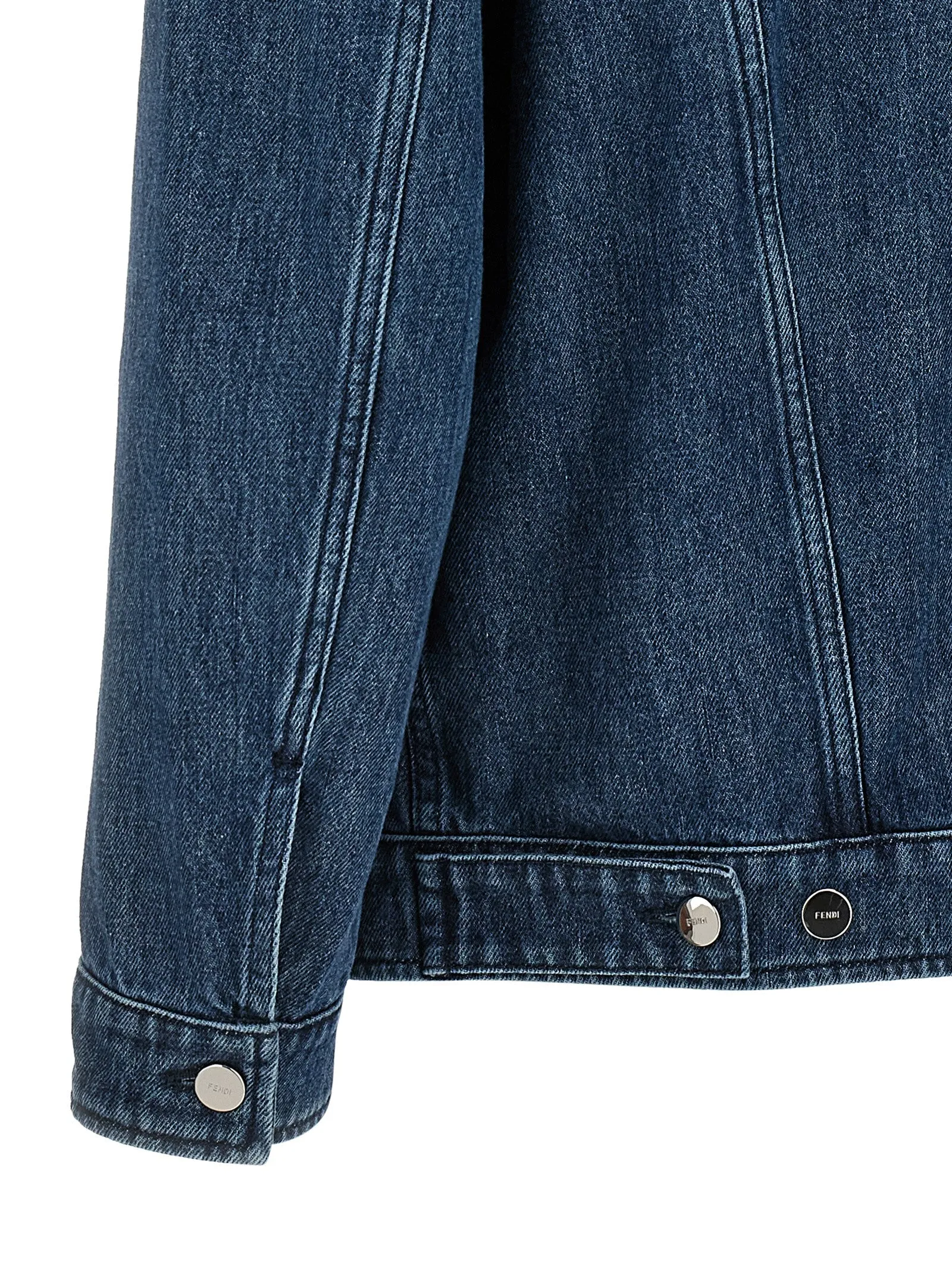 Ff Selleria Puffer Jackets Blue sold by Wanan Luxury product image thumbnail 4