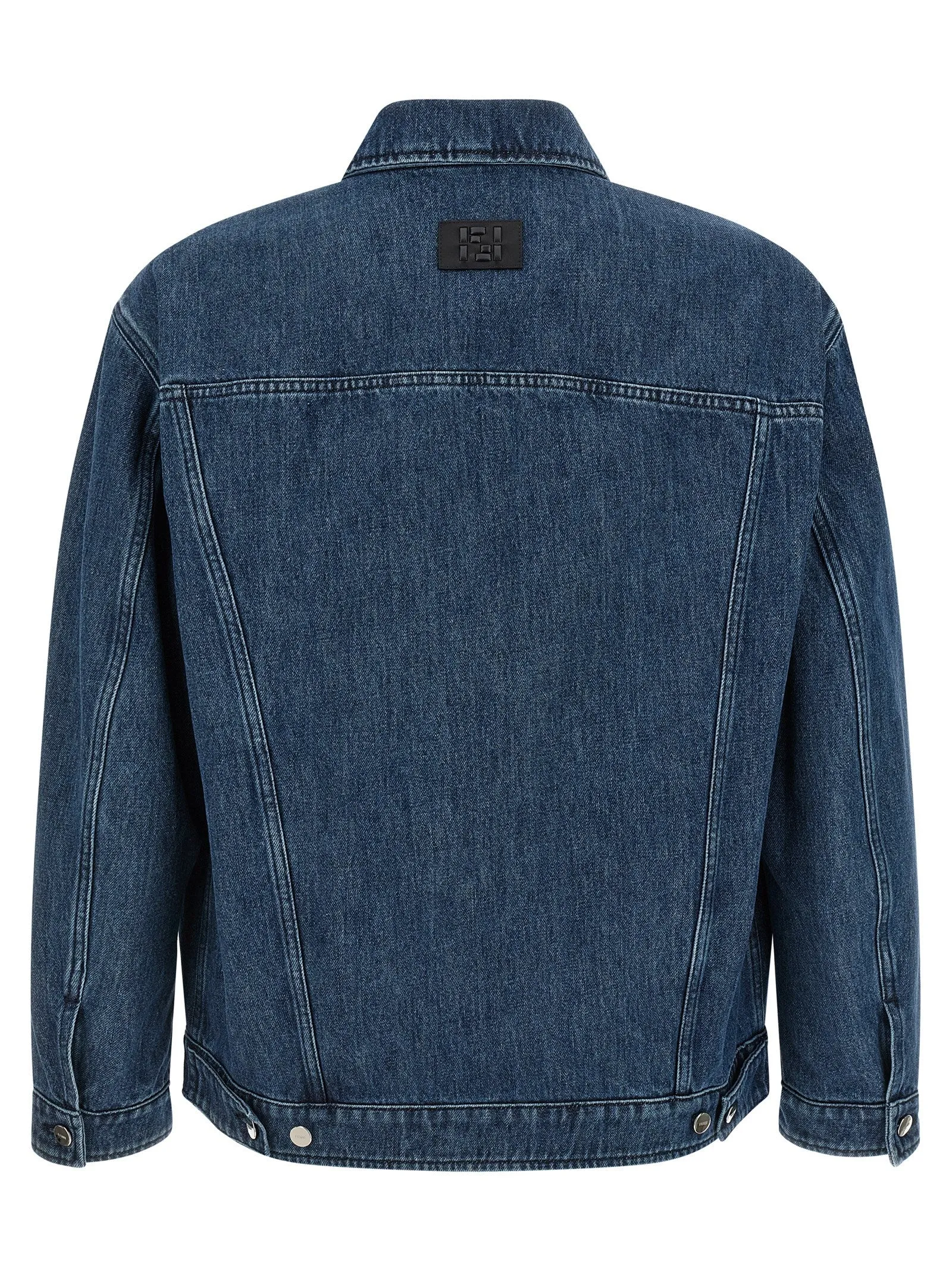 Ff Selleria Puffer Jackets Blue sold by Wanan Luxury product image thumbnail 2