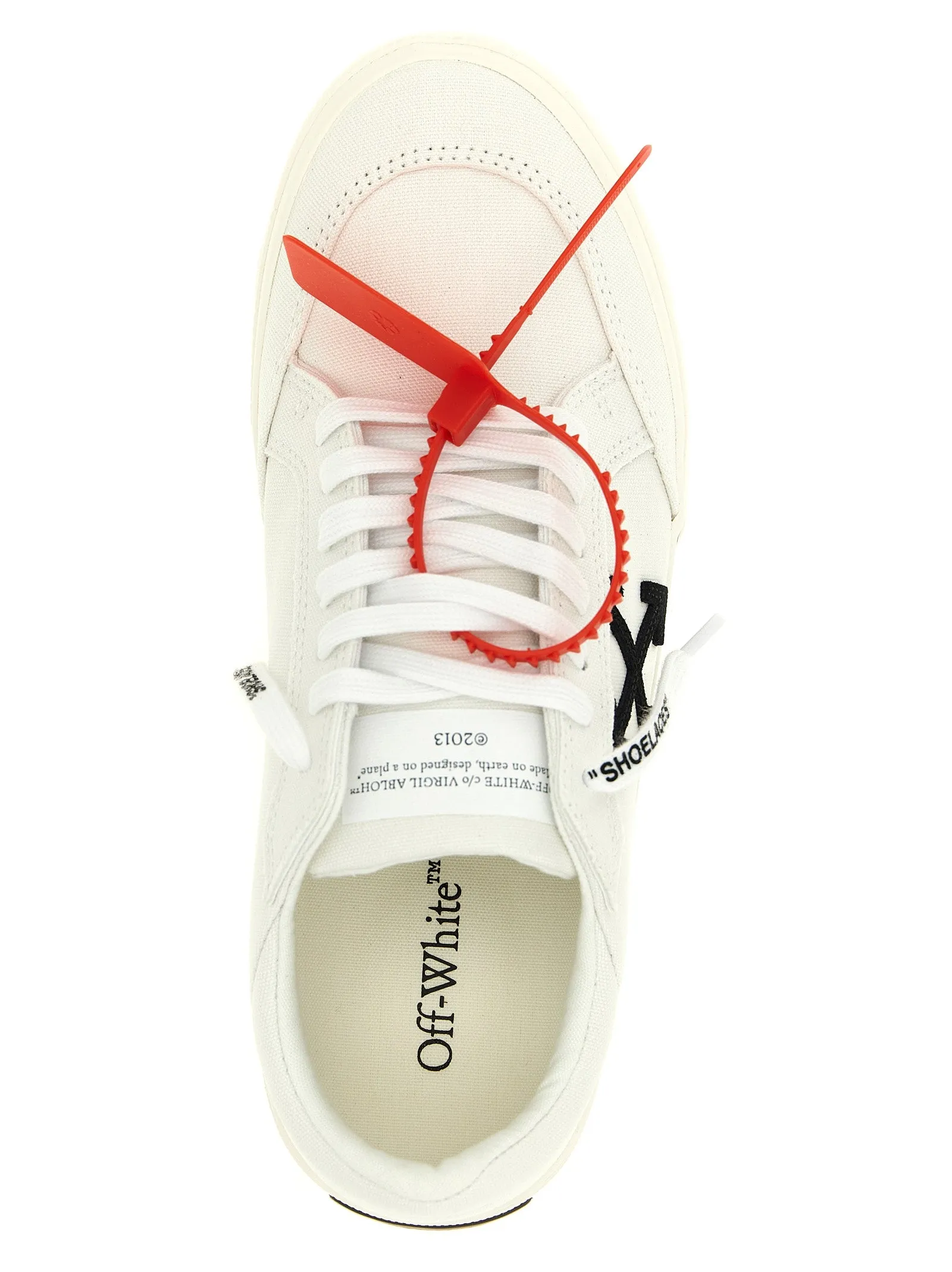Vulcanized Sneakers White/Black sold by Wanan Luxury product image thumbnail 5