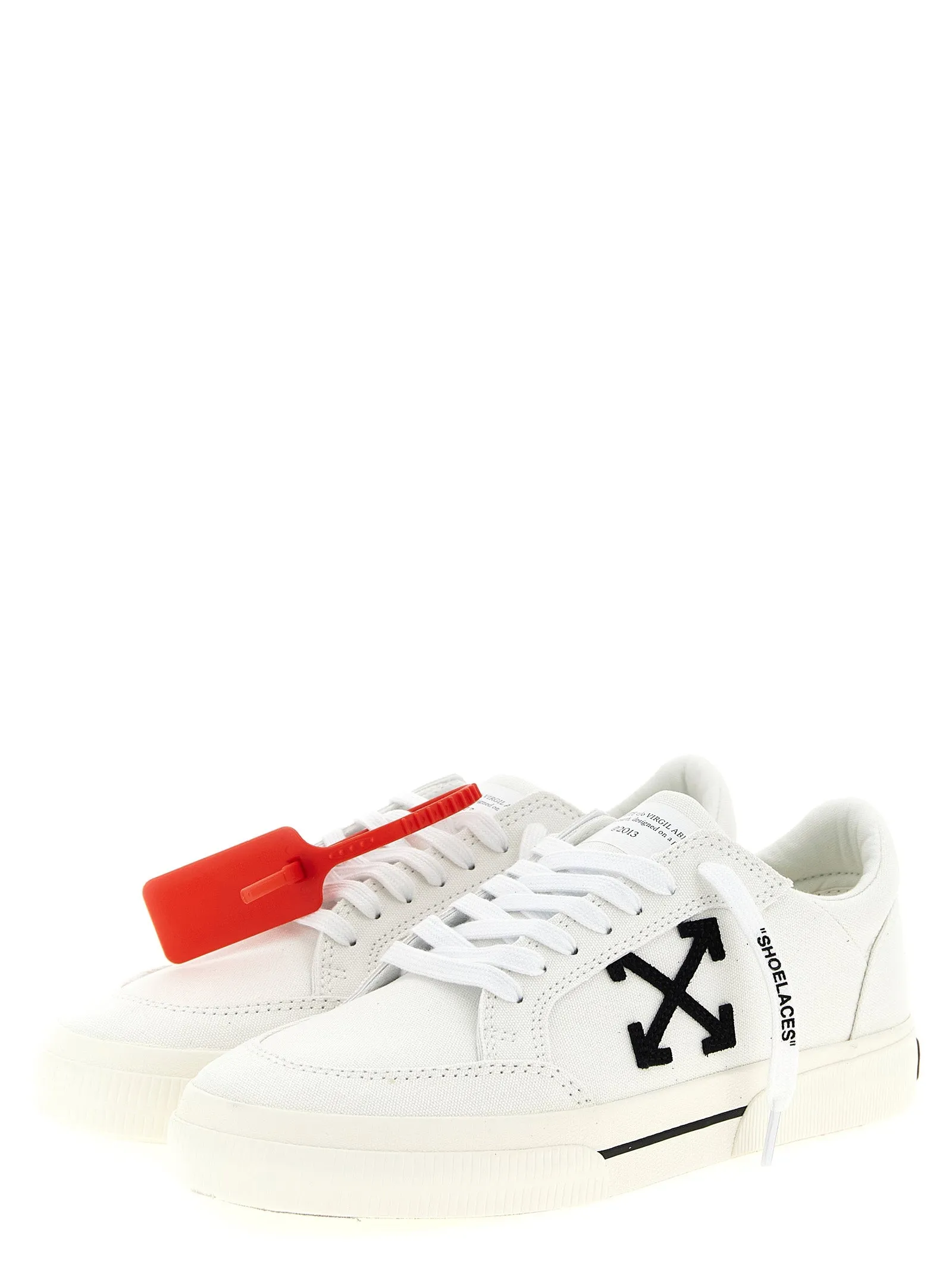 Vulcanized Sneakers White/Black sold by Wanan Luxury product image thumbnail 2