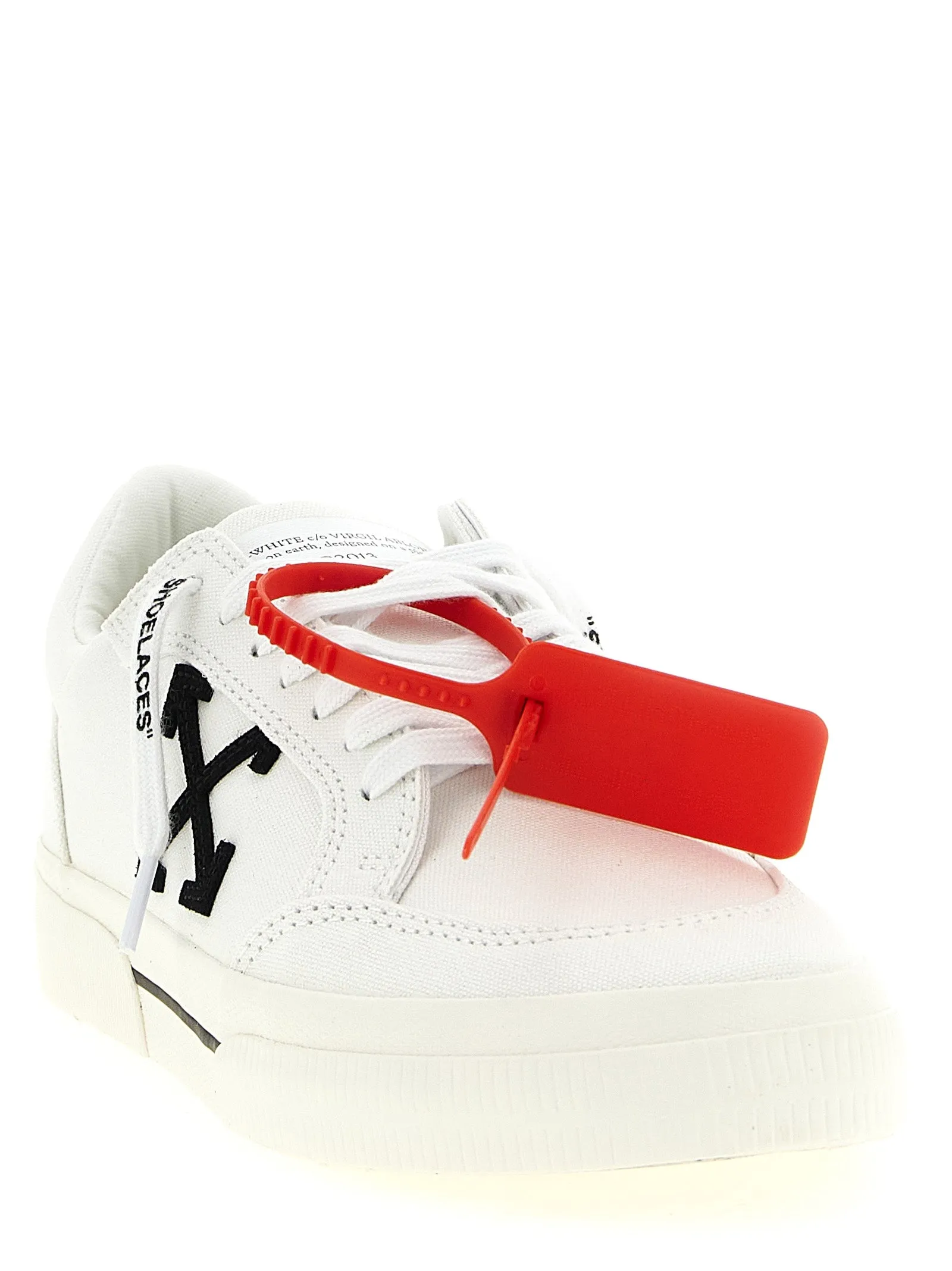 Vulcanized Sneakers White/Black sold by Wanan Luxury product image thumbnail 3