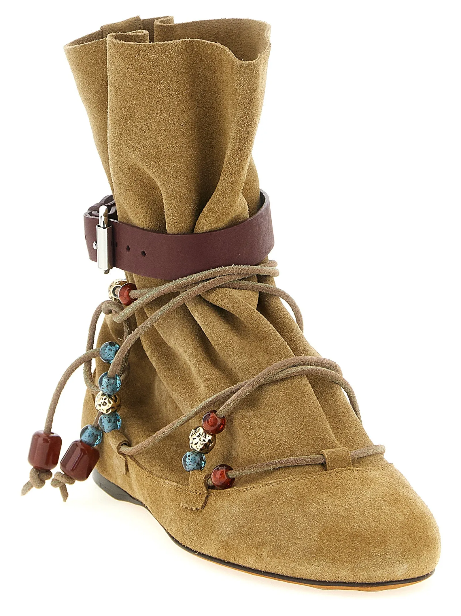 Letiz Boots And Ankle Boots Beige sold by Wanan Luxury product image thumbnail 2