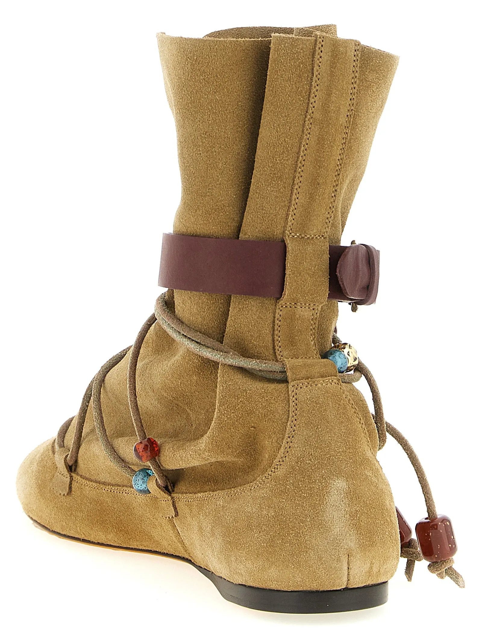 Letiz Boots And Ankle Boots Beige sold by Wanan Luxury product image thumbnail 3