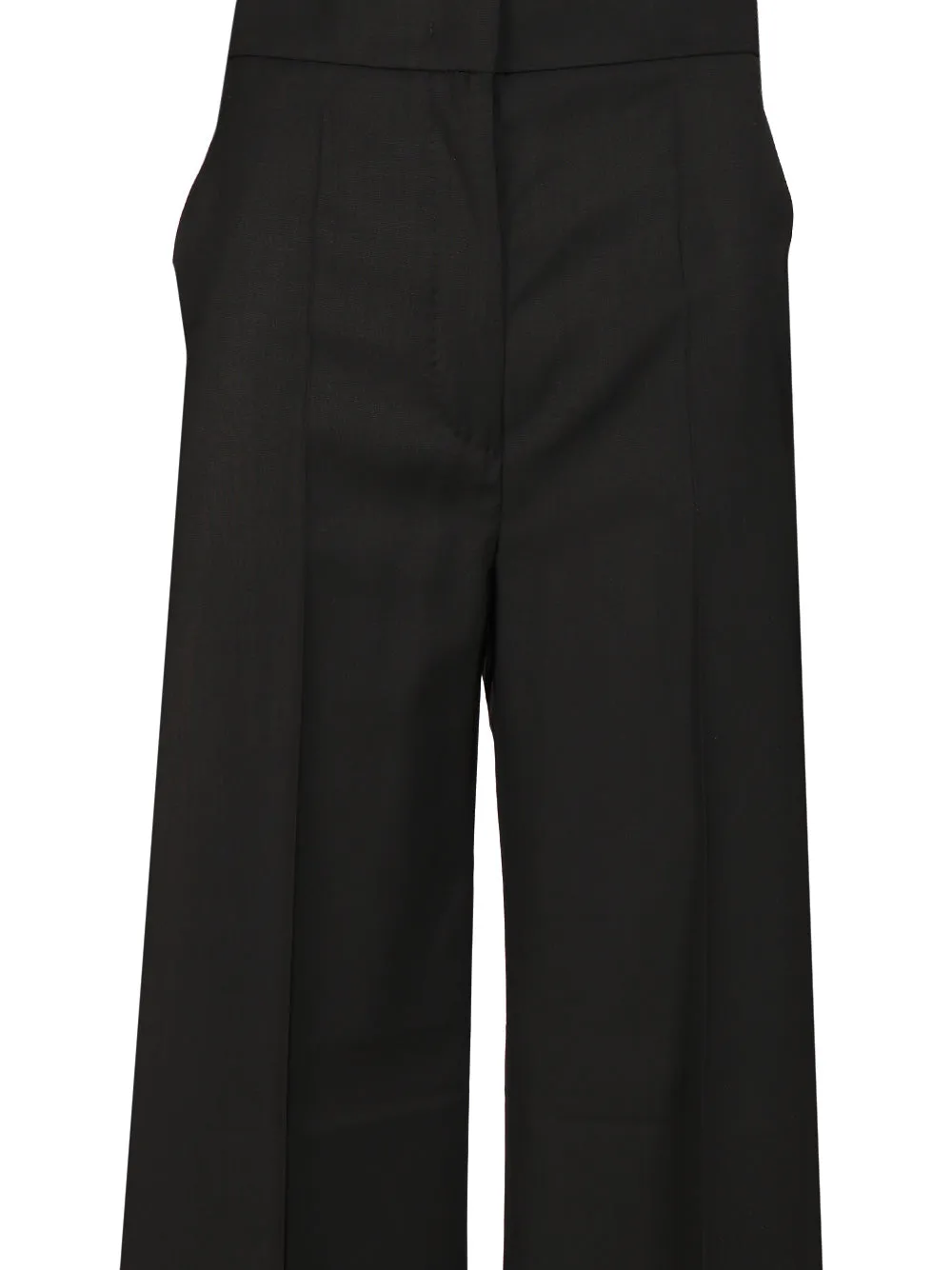 Wide Leg Trousers Black sold by Wanan Luxury product image thumbnail 4