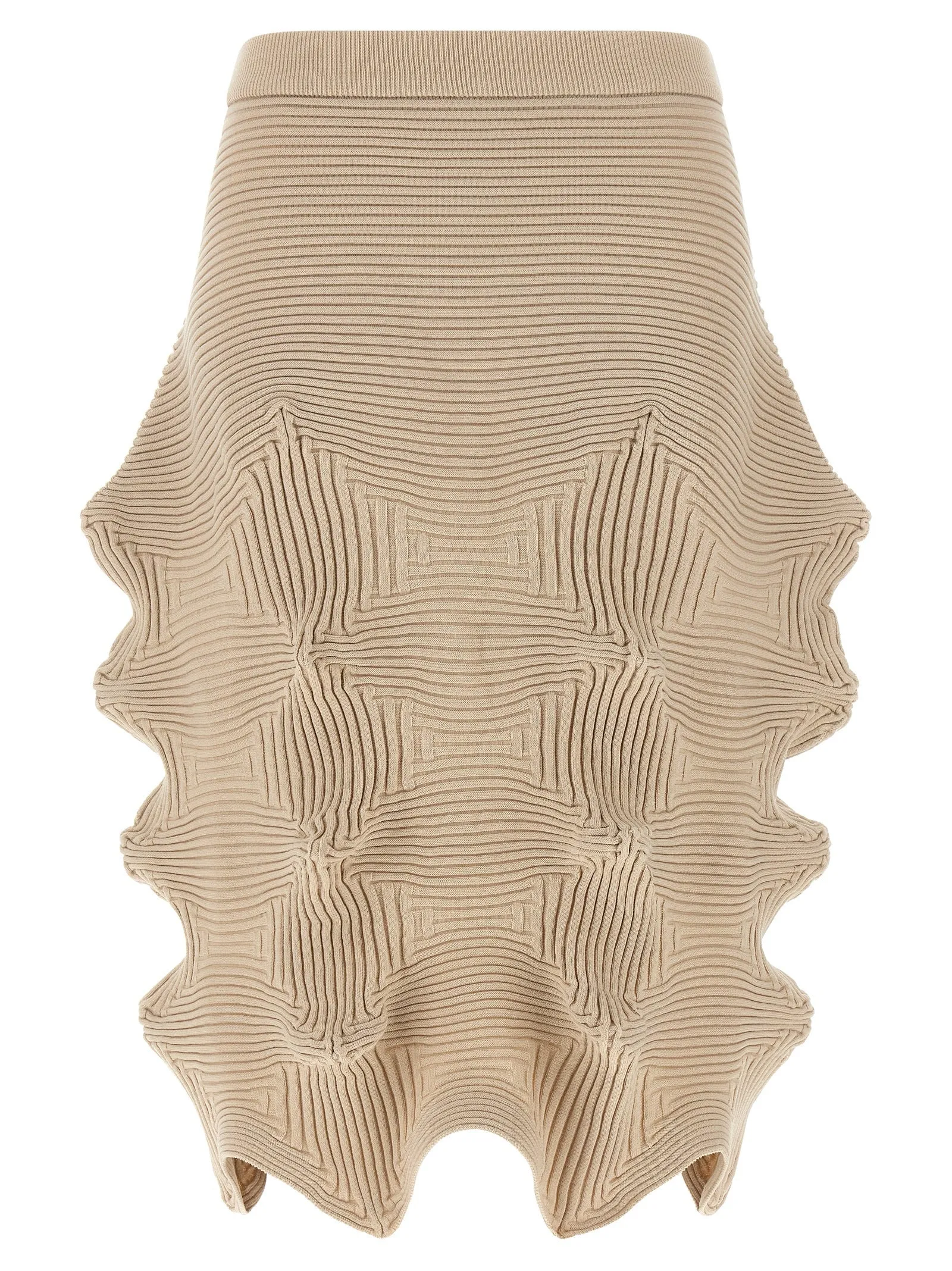 Lnkage Skirts Beige sold by Wanan Luxury
