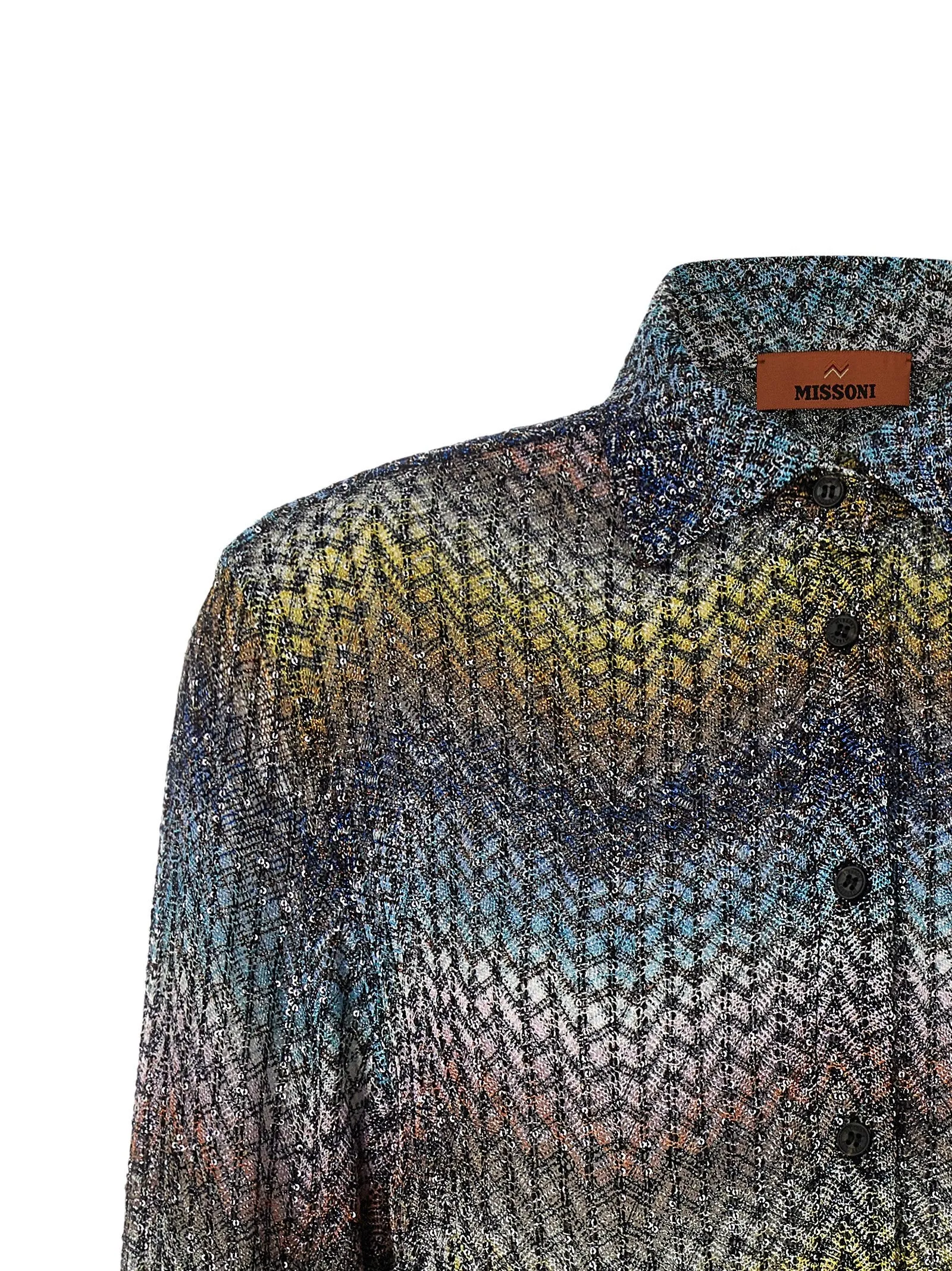 Lamé Viscose Shirt Shirt And Blouse Multicolor sold by Wanan Luxury product image thumbnail 3