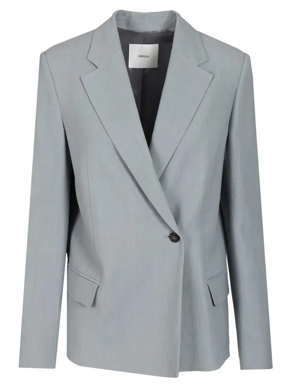 Blazer Jackets Light Blue made by Wanan Luxury