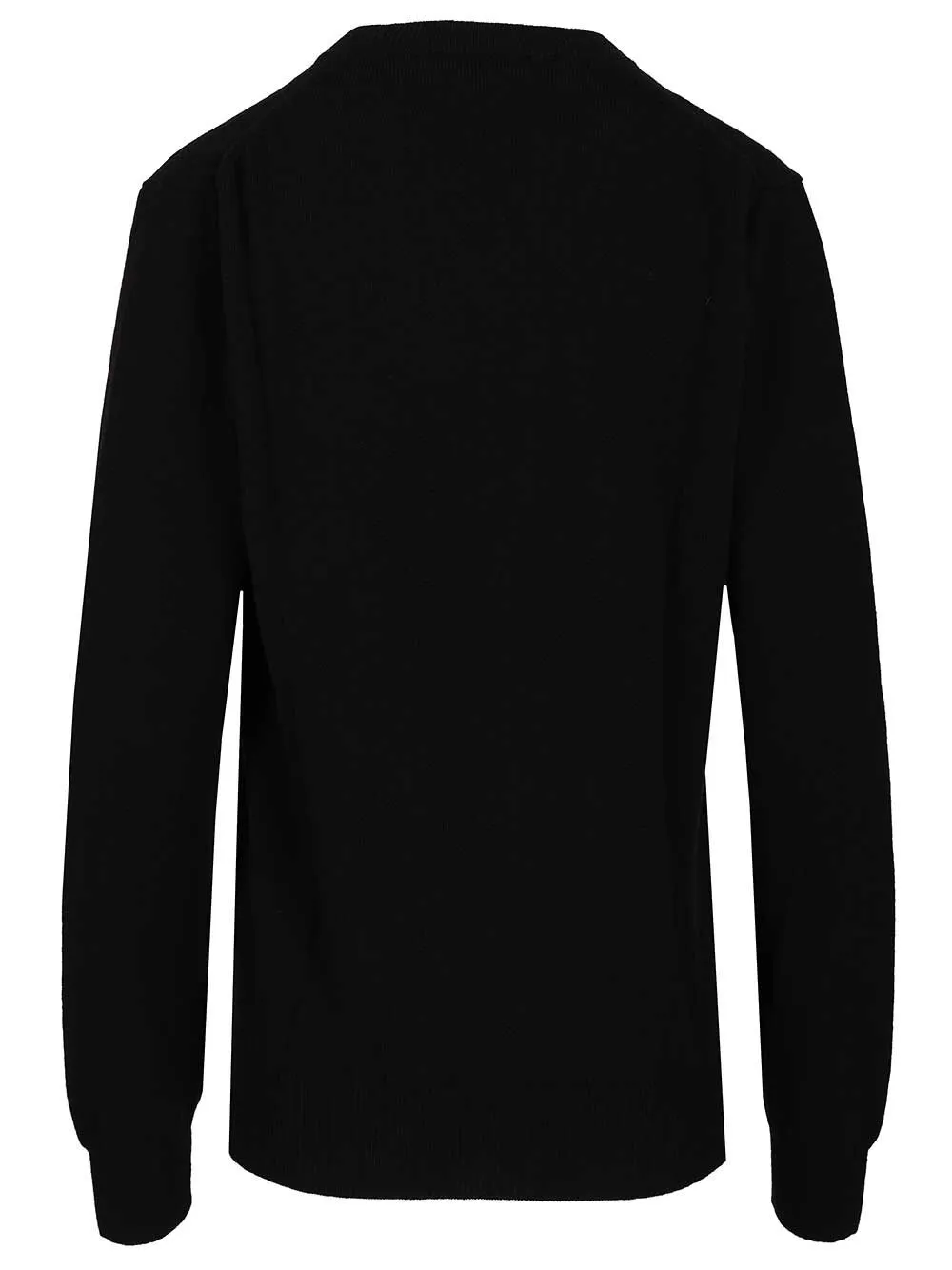Crew Neck Wool Sweater Knitwear Black sold by Wanan Luxury product image thumbnail 2