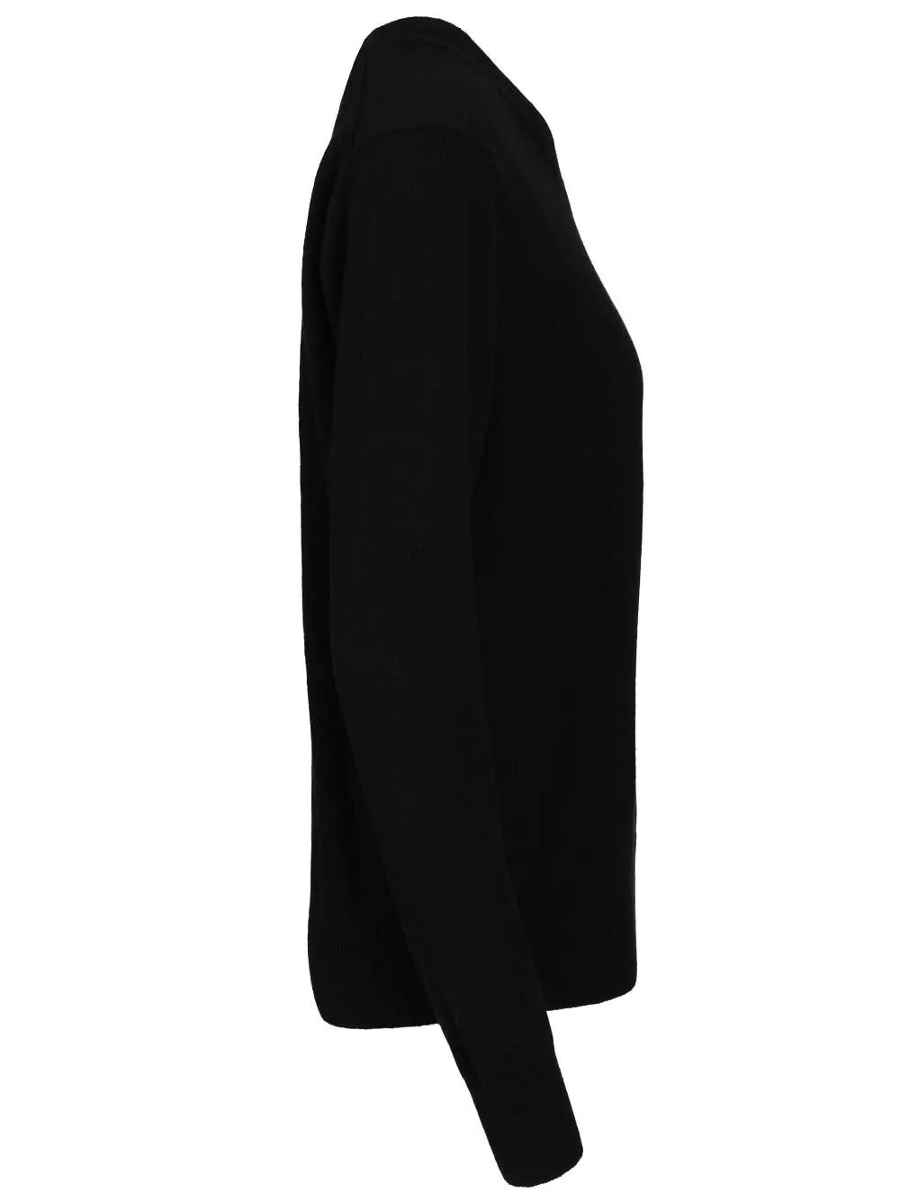 Crew Neck Wool Sweater Knitwear Black sold by Wanan Luxury product image thumbnail 3