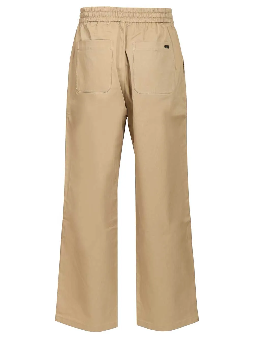 With Elasticated Waist Trousers Beige sold by Wanan Luxury product image thumbnail 2