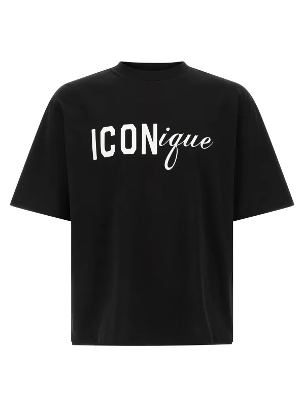 Iconique T-Shirt Black made by DSQUARED2