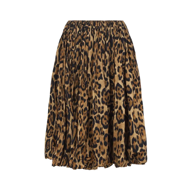 Mini Skirts Brown made by Alaia