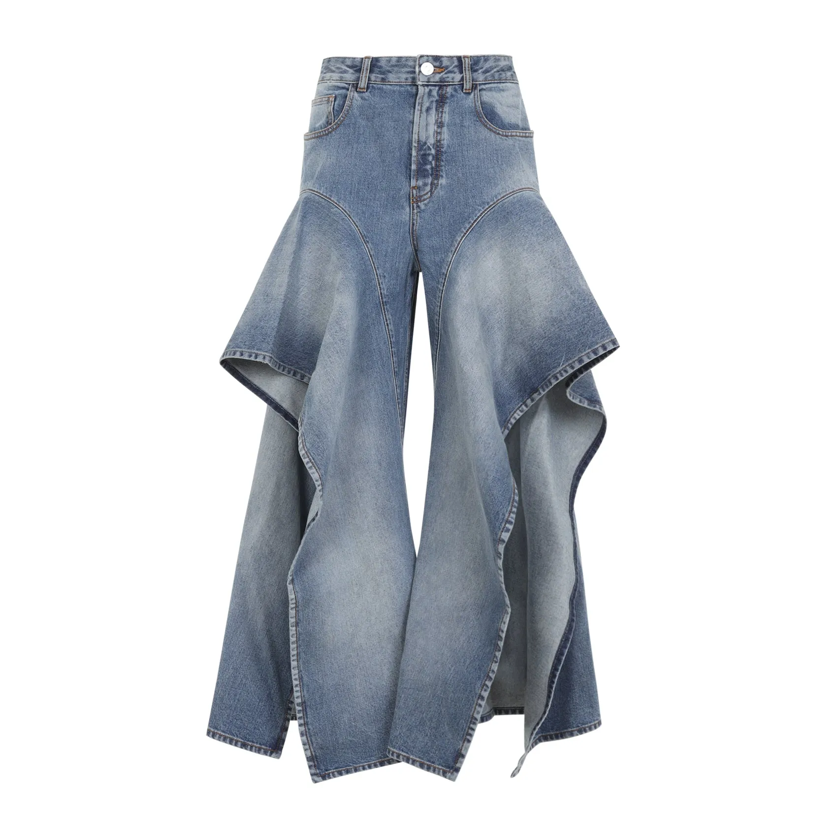 Wide Leg Blue sold by Wanan Luxury