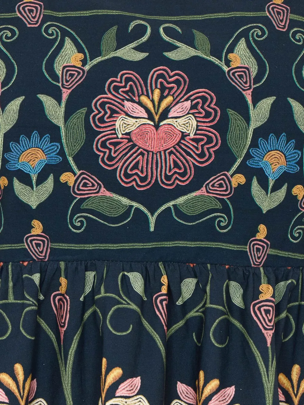 Dresses Garden Bnavy Blue sold by Wanan Luxury product image thumbnail 3