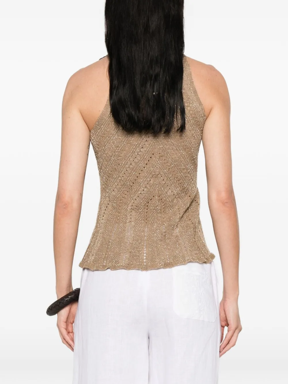 Top Golden Green Lurex sold by Wanan Luxury product image thumbnail 3
