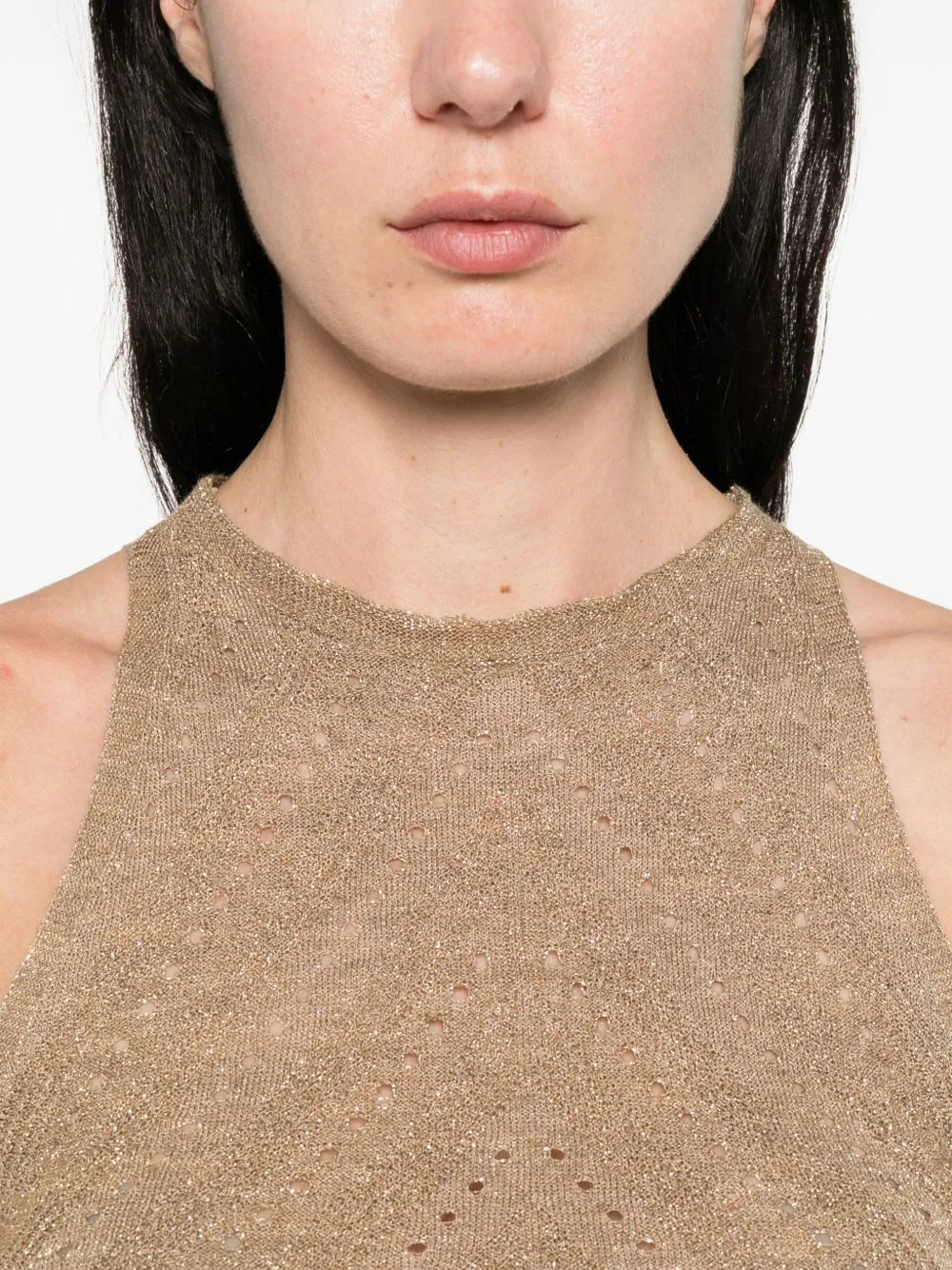 Top Golden Green Lurex sold by Wanan Luxury product image thumbnail 4
