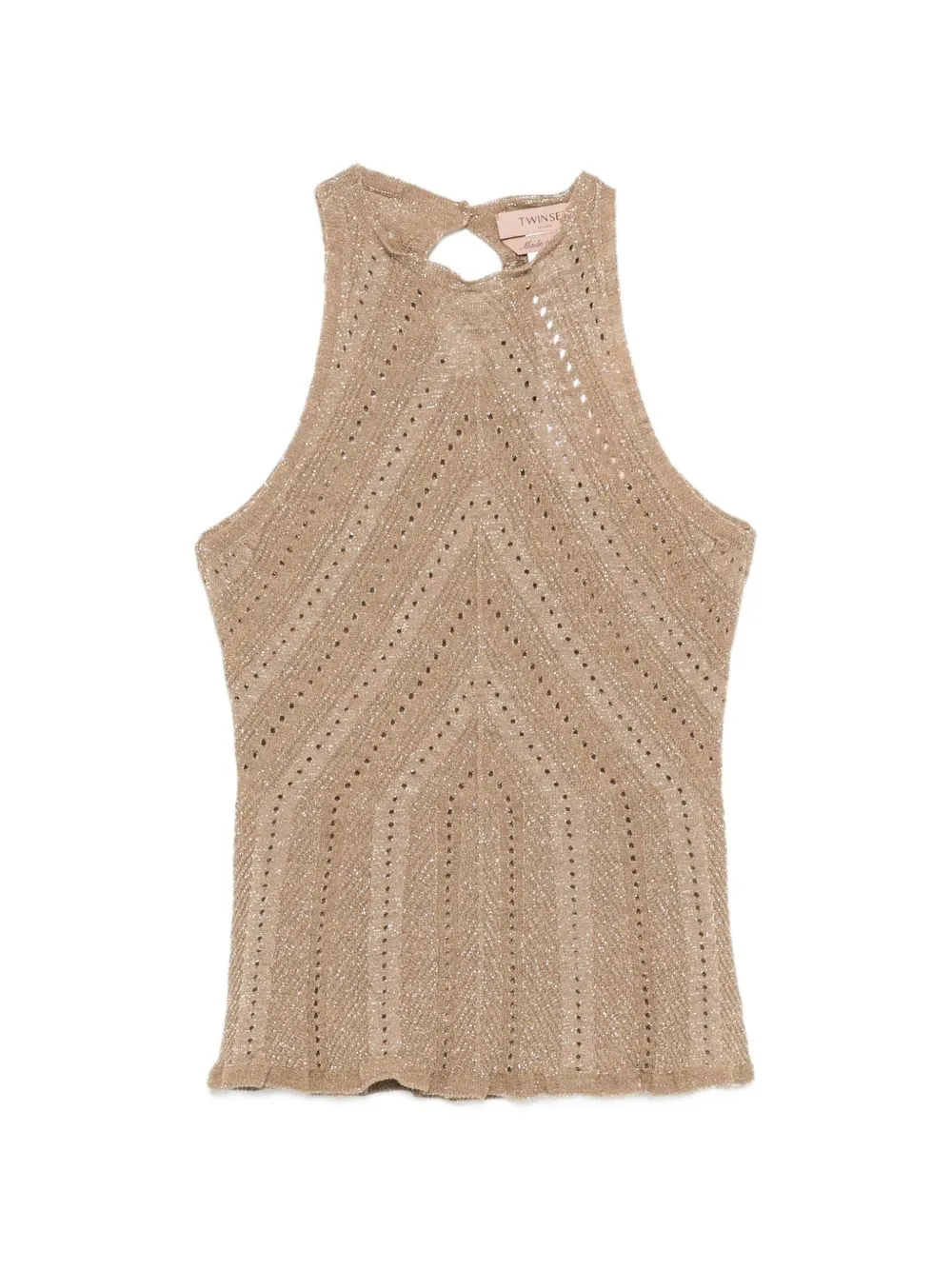 Top Golden Green Lurex sold by Wanan Luxury