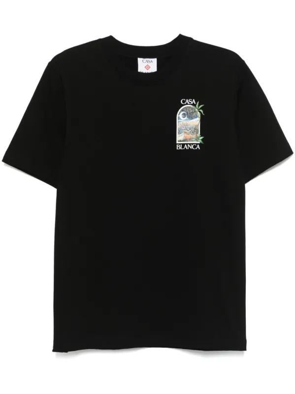 T-Shirts And Polos Blacks And Greys made by Casablanca