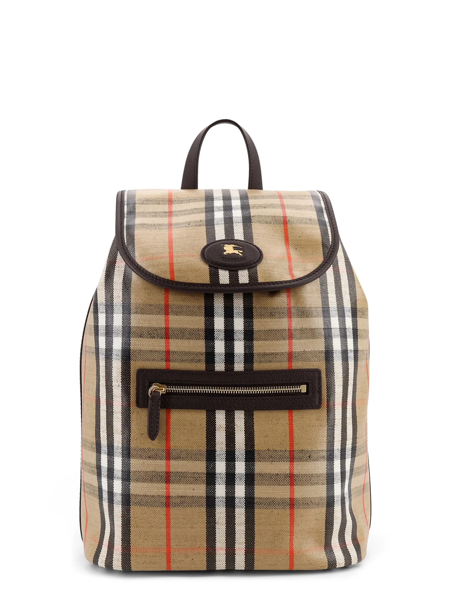 Highlands Coated Canvas Backpack With Front Logo sold by Wanan Luxury