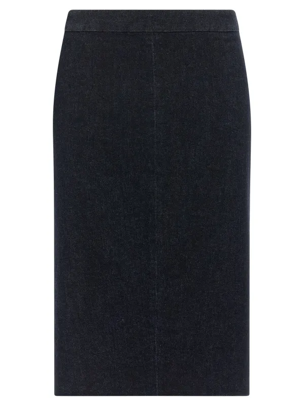 Denim Skirt Skirts Blue made by Tom Ford