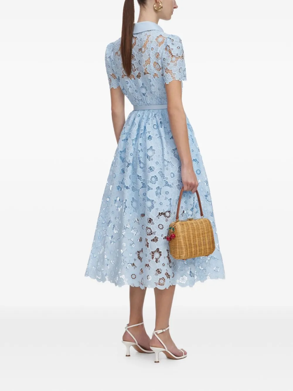 Lace Midi Dress sold by Wanan Luxury product image thumbnail 5