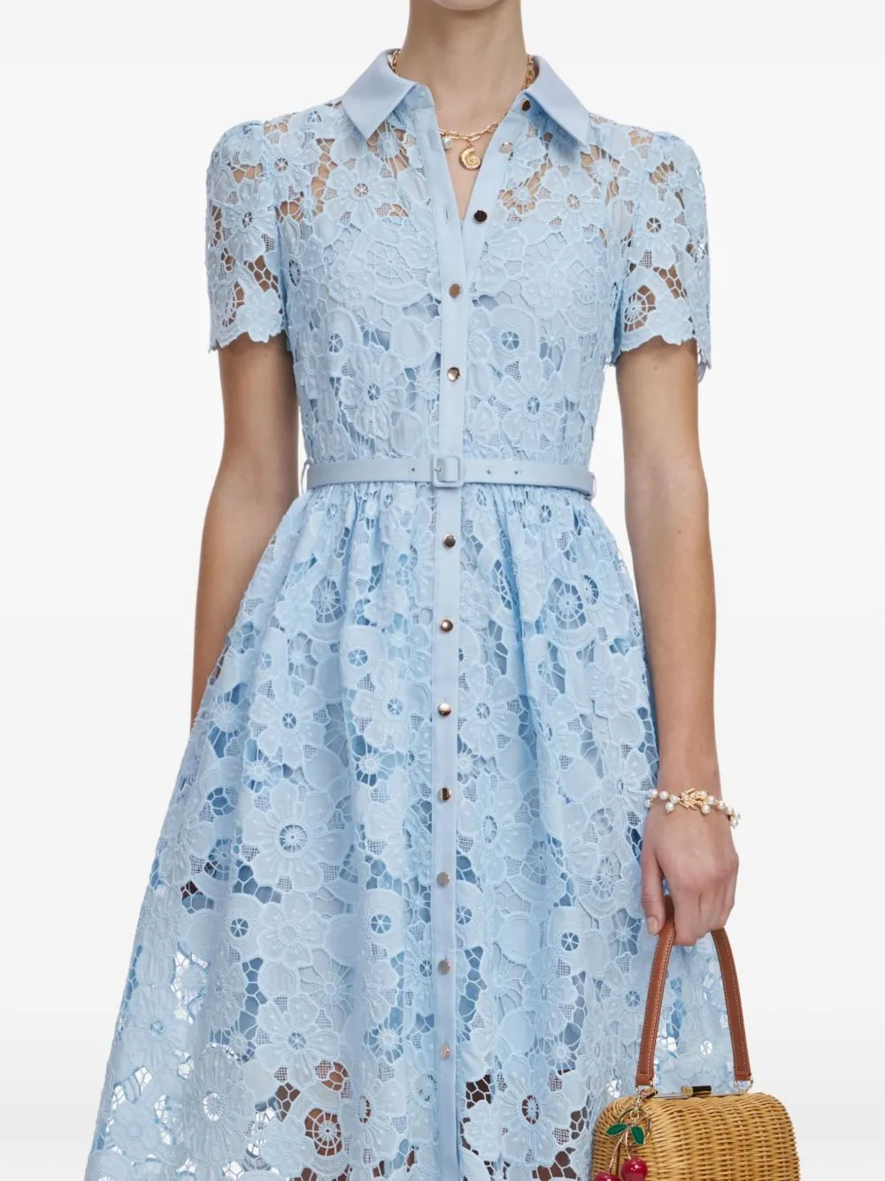 Lace Midi Dress sold by Wanan Luxury product image thumbnail 2