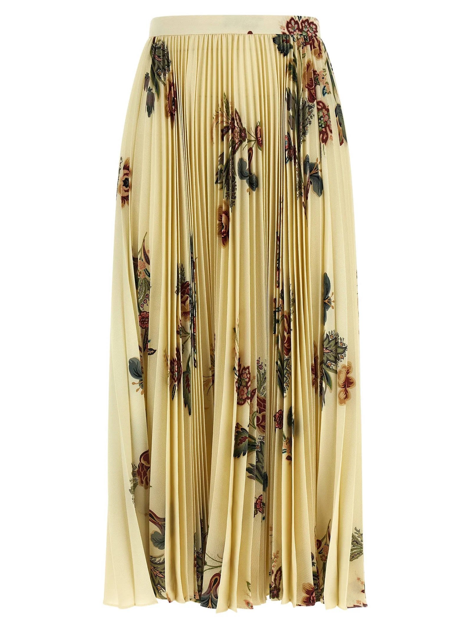 Pleated Midi Skirt Skirts Multicolor sold by Wanan Luxury
