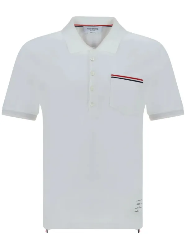 PiquÉ Pocket Polo made by Thom Browne