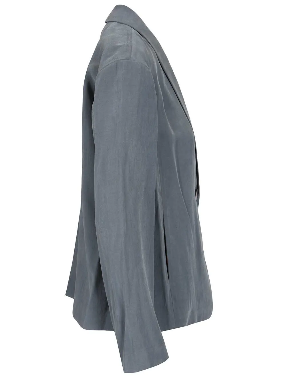 Single-Breasted Blazer Jackets Blue sold by Wanan Luxury product image thumbnail 3