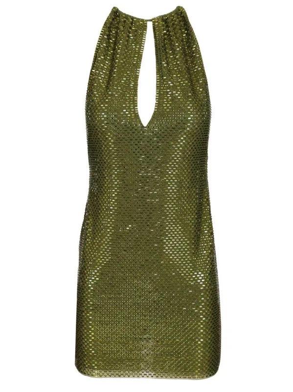 Mini Dress Dresses Green made by Self-Portrait