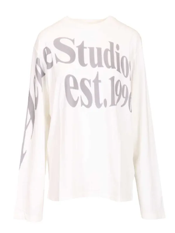 Logo T-Shirt White made by Acne Studios