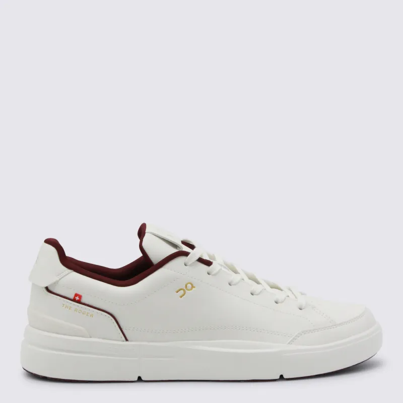 Sneakers Ivory/Maroon made by On