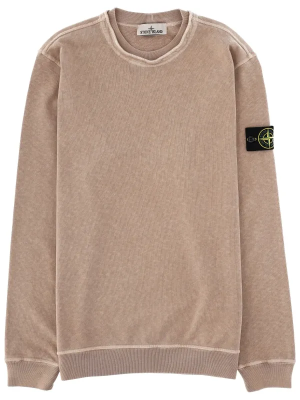 Felpa Con Patch Logo made by Stone Island