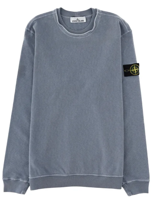 Felpa Con Patch Logo made by Stone Island